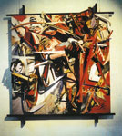 ‘Muenchen’ – 1983. 220x220x40. Wood, acrylic paint